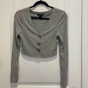 Cropped Cardigan Top